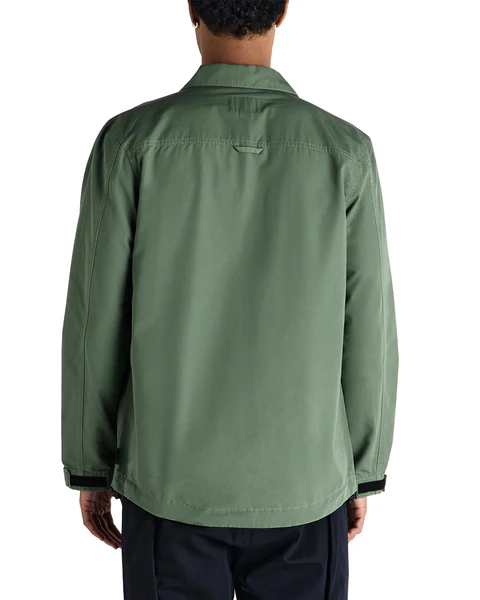 DUCK DIVE ZIP SHIRT - CLOVER