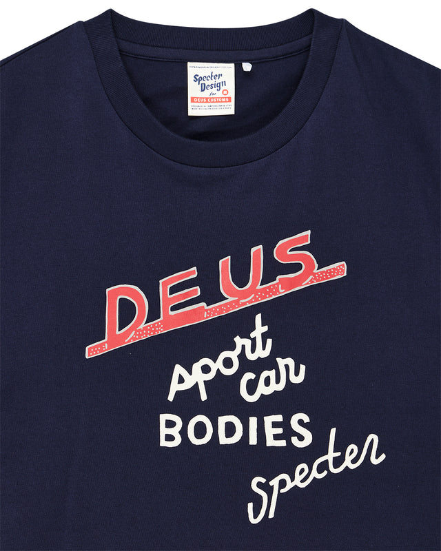 SPECTER WORKSHOP TEE - AZURE NAVY