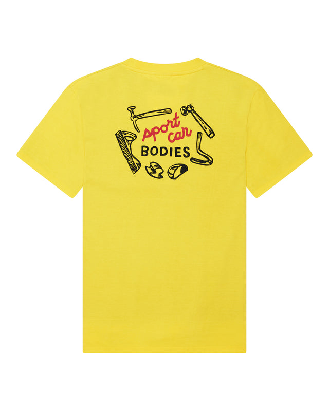 SPECTER SPORT CAR TEE - CANARY YELLOW
