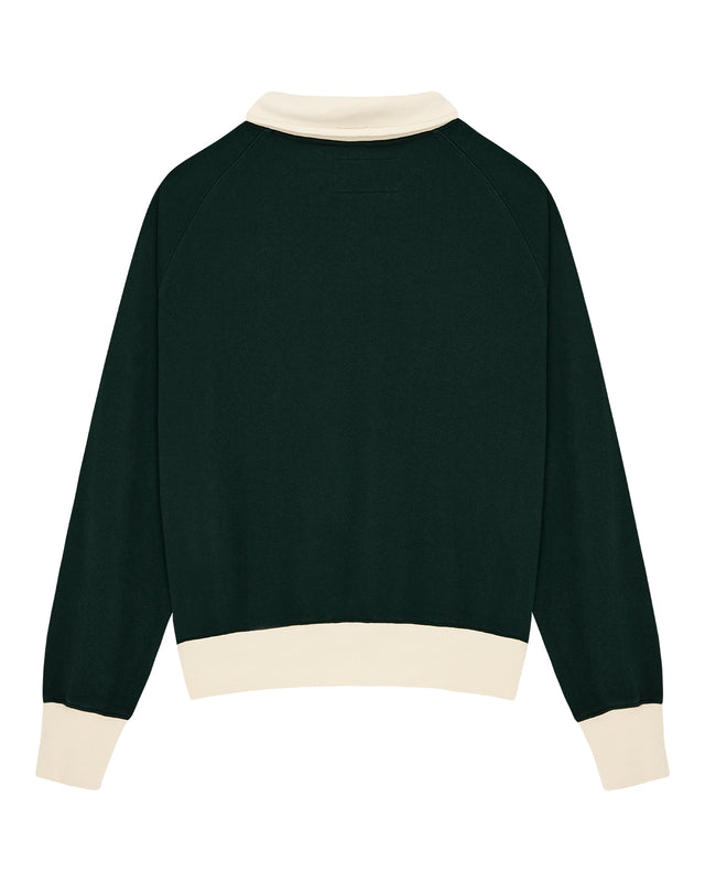 SPECTER ZIP SWEAT - RACING GREEN
