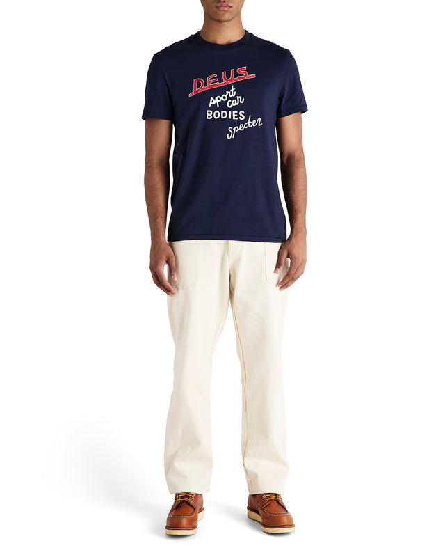 SPECTER WORKSHOP TEE - AZURE NAVY