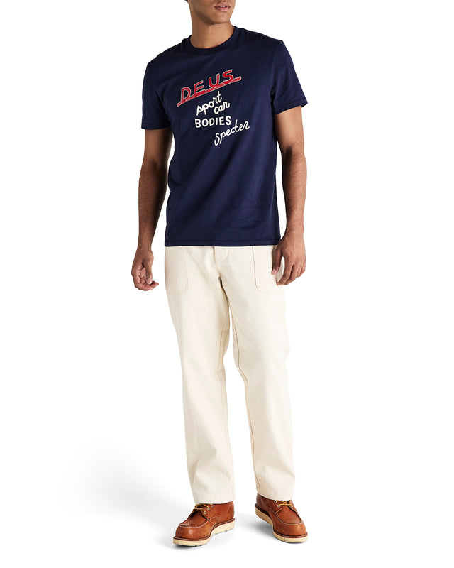SPECTER WORKSHOP TEE - AZURE NAVY