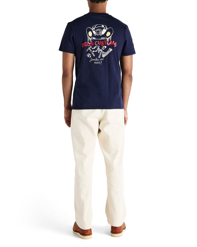 SPECTER WORKSHOP TEE - AZURE NAVY