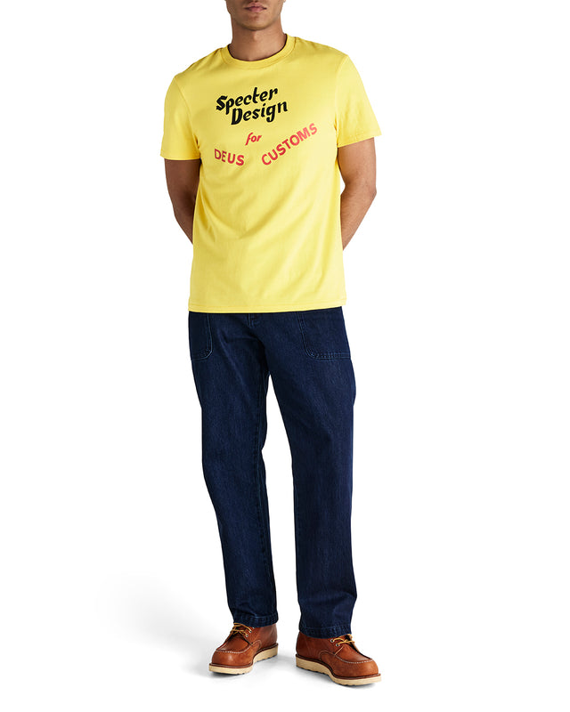 SPECTER SPORT CAR TEE - CANARY YELLOW