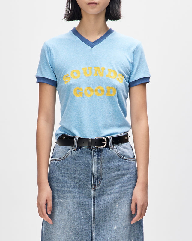 EARGASM TEE - BLUE MOOD