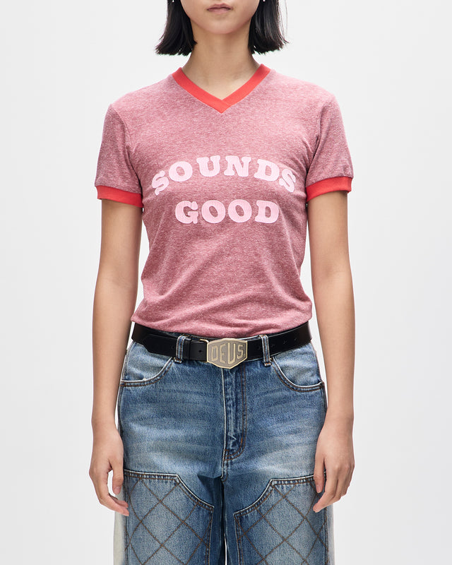 EARGASM TEE - SANGRIA