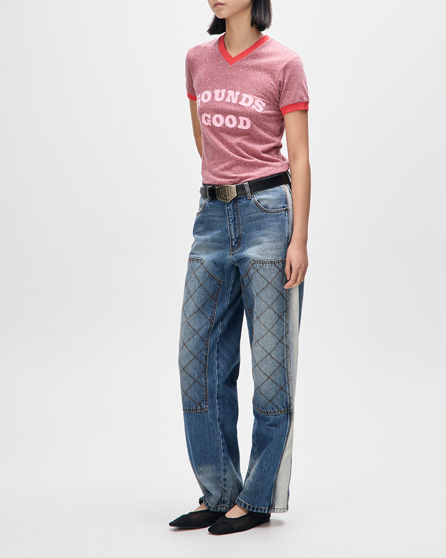 EARGASM TEE - SANGRIA