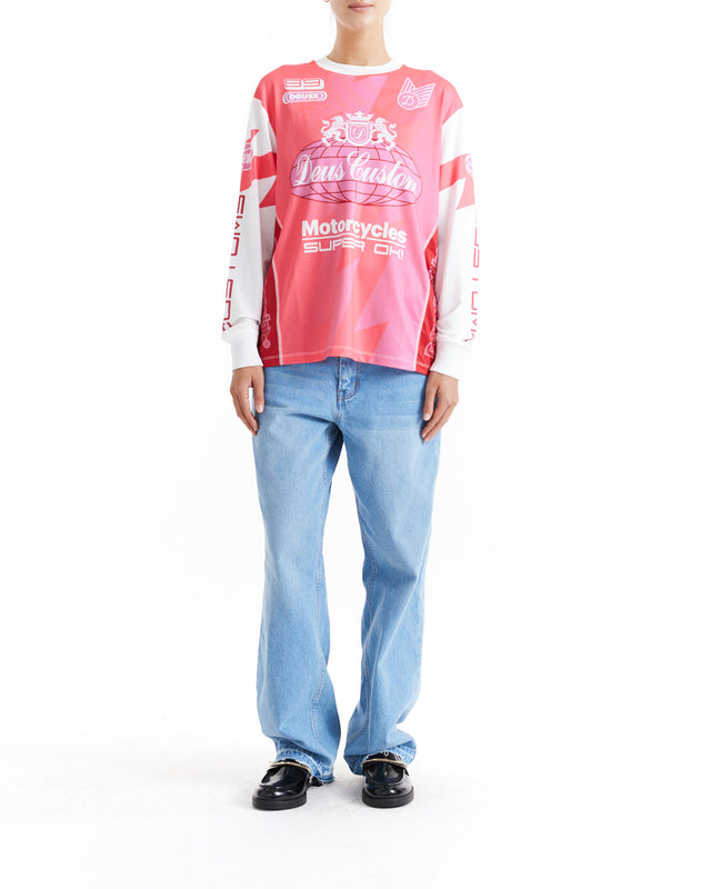 THUNDER LS MOTO TOP - CHERRY