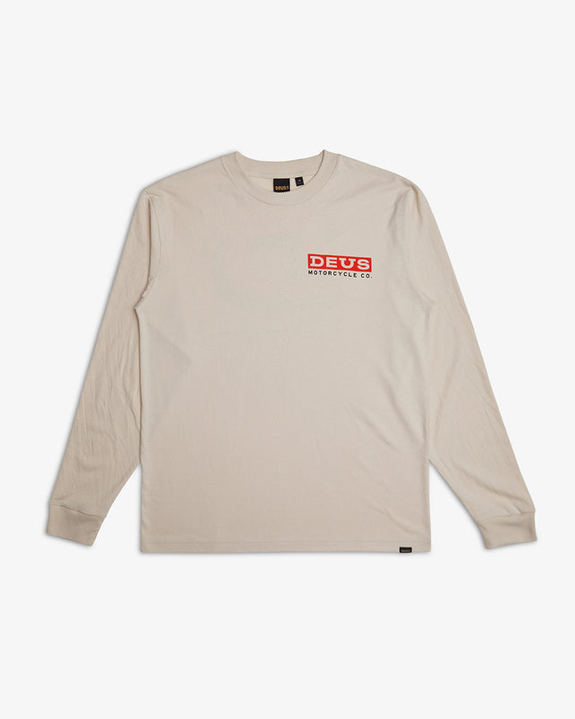 BIGDEE LS TEE - RED CLAY