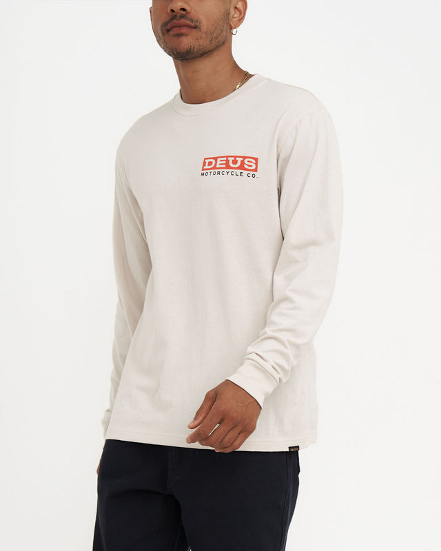 BIGDEE LS TEE - RED CLAY
