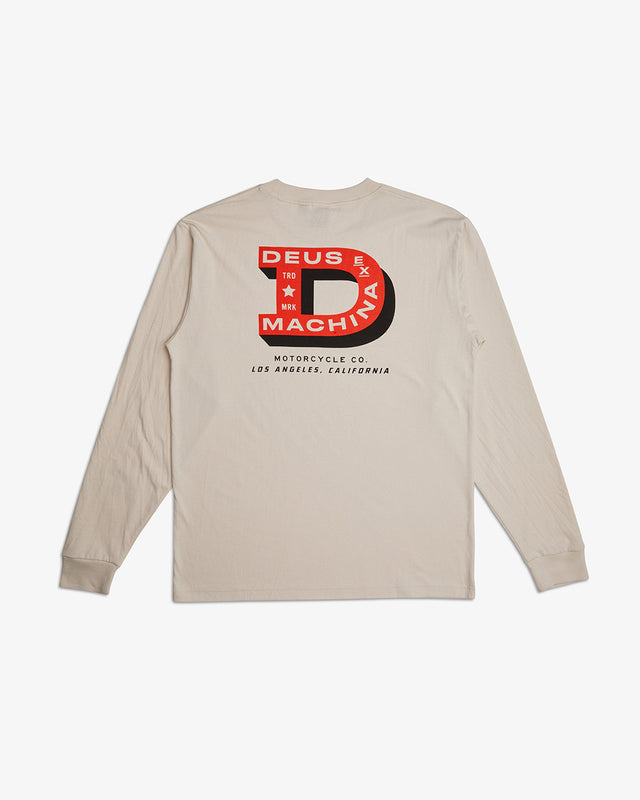 BIGDEE LS TEE - RED CLAY