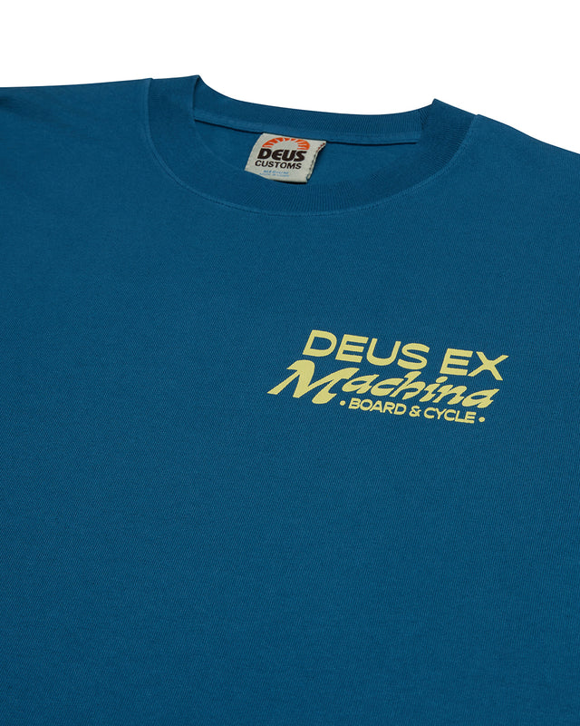 LAST RESORT LS TEE - MOROCCAN BLUE