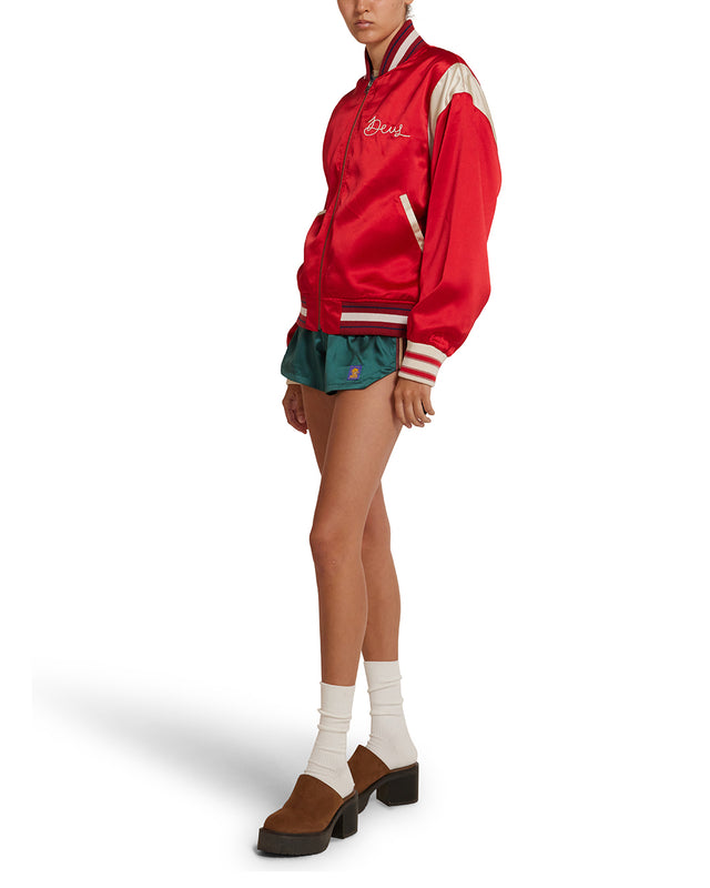 MEMENTO MORI JACKET - RACE RED