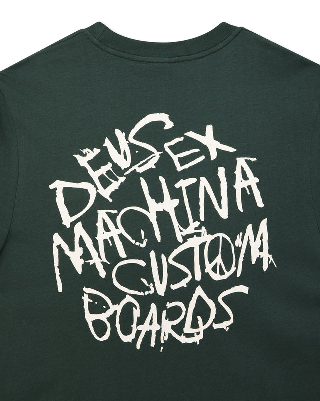 SCRAMBLER TEE - HUNTER GREEN