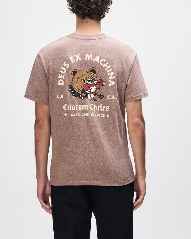 SOURMUG TEE - POTTING BROWN