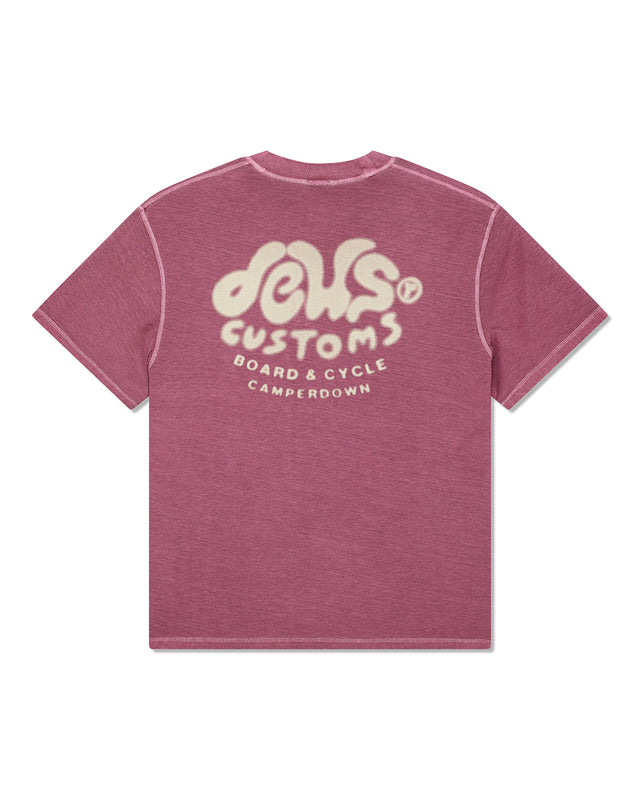 DEBRIS REVERSE TEE - DRY ROSE