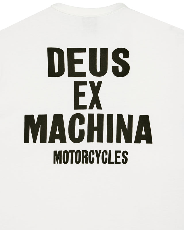 RIDE READY TEE - VINTAGE WHITE