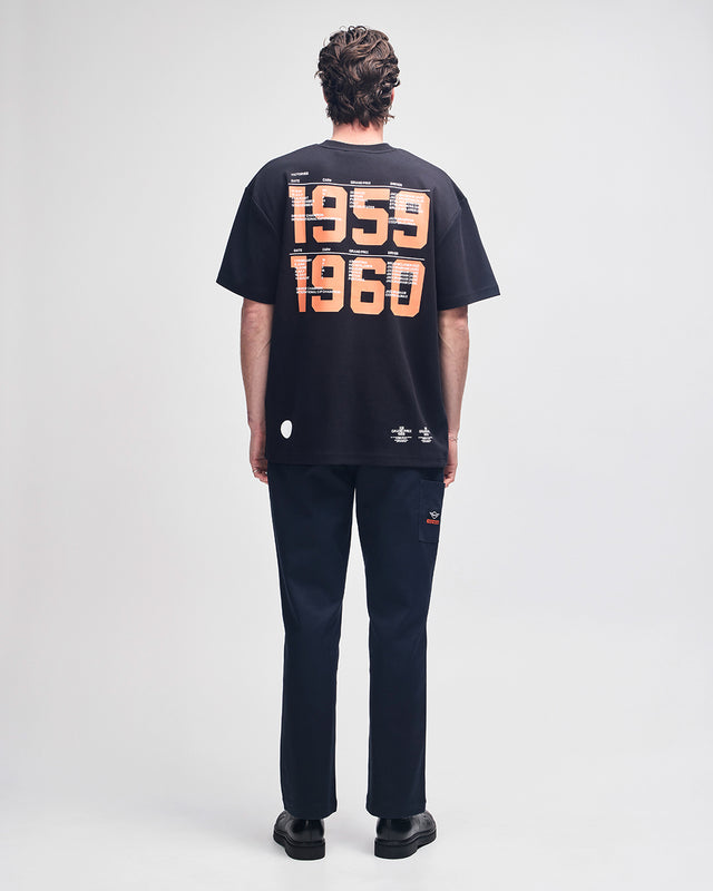 GRAND PRIX TEE - BLACK