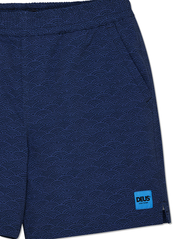 SERVICE SWIM SHORT 3 NP - INDIGO NIHON