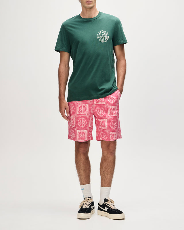 SOLARHOT BEACH SHORT - RASPBERRY