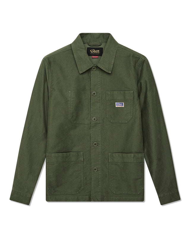 SPEEDSHOP CHORE JACKET - CYPRESS GREEN
