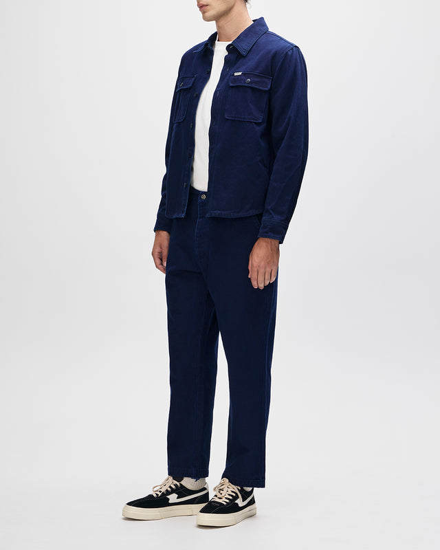 VACAY OVERDYE SHIRT - INDIGO