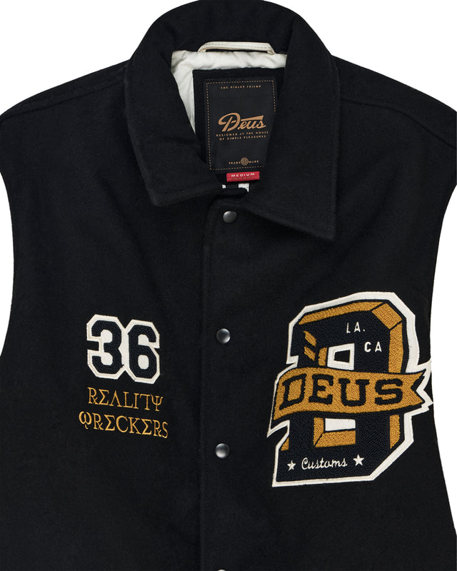 SOURMUG COACH JACKET - BLACK