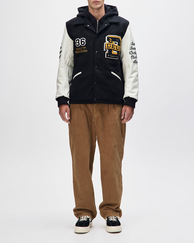 SOURMUG COACH JACKET - BLACK