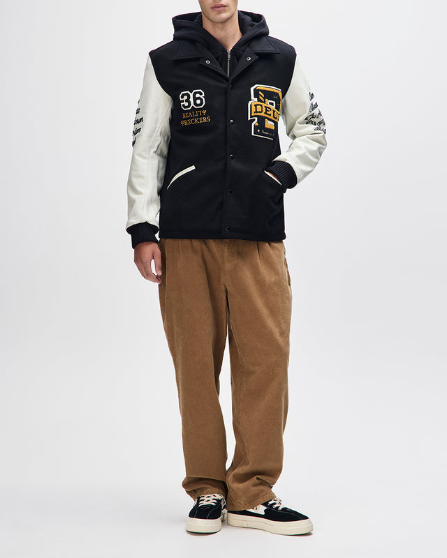 SOURMUG COACH JACKET - BLACK