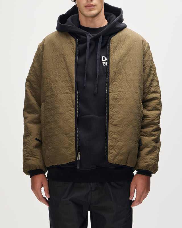 NIHON REVERSIBLE LINER - DARK OLIVE