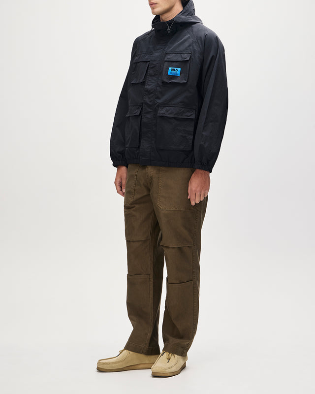 DAWNY WATERPROOF ANORAK - BLACK