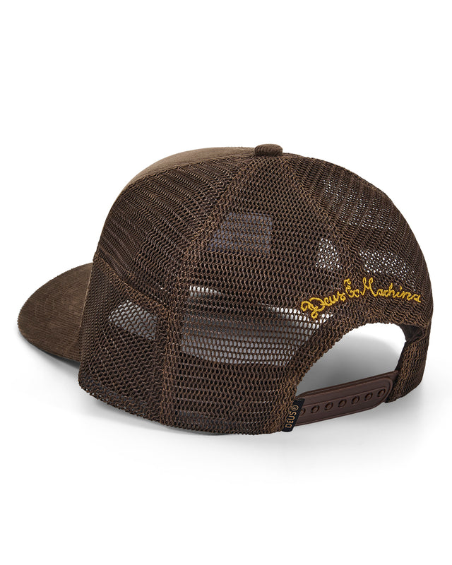 GUMSHOE CORD TRUCKER - POTTING BROWN