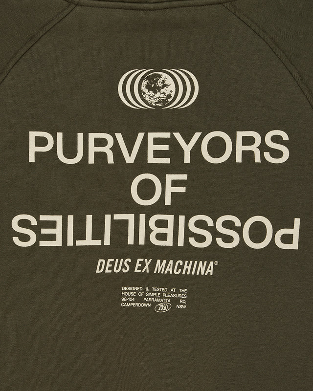 AXIS HOODIE - DARK OLIVE