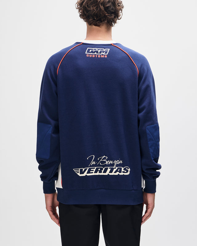 POWER SHIFT CREW - ESTATE BLUE