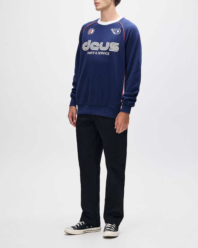 POWER SHIFT CREW - ESTATE BLUE