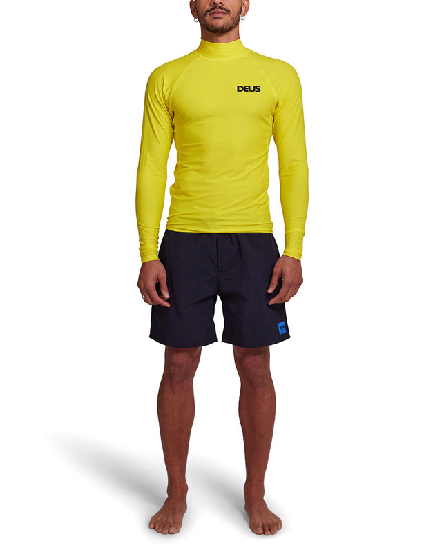 SNAKE RASH TOP - MIMOSA GOLD