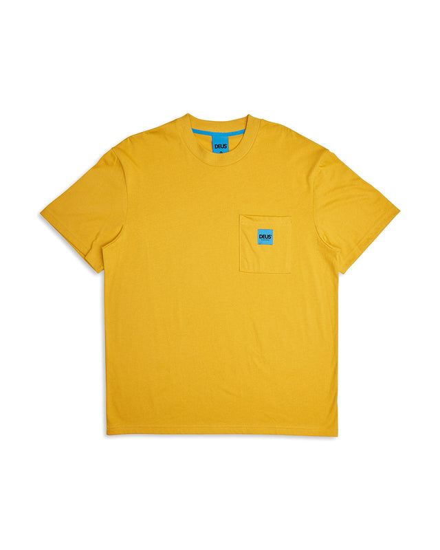 TAKE OFF POCKET TEE - MIMOSA GOLD