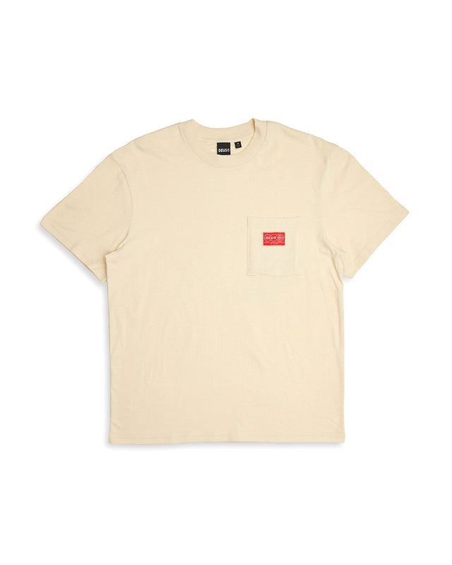 VENTURE POCKET TEE - DIRTY WHITE