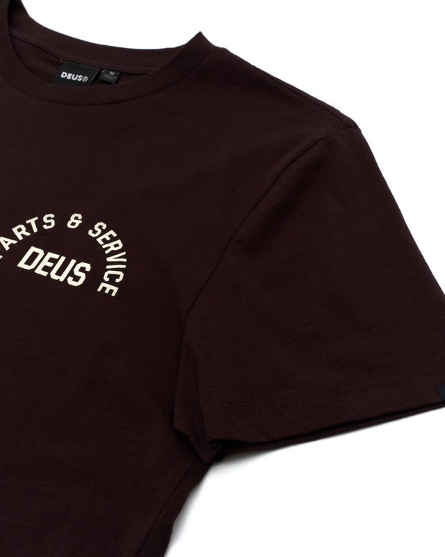 TROOP TEE - CHOC PLUM