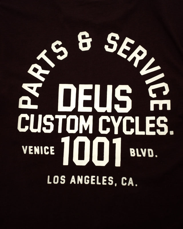 TROOP TEE - CHOC PLUM