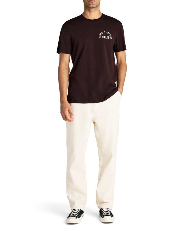 TROOP TEE - CHOC PLUM