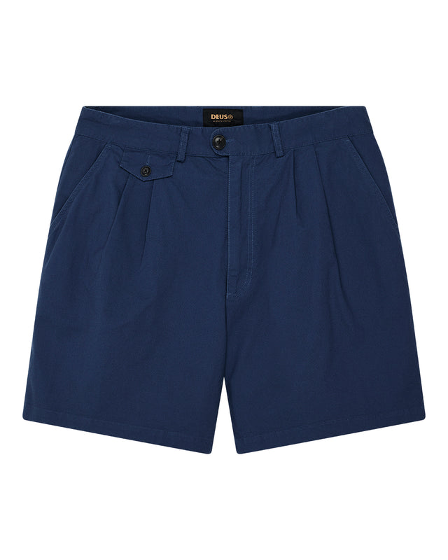 MALVO TWILL SHORT - MECHANIC BLUE