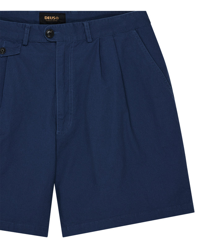 MALVO TWILL SHORT - MECHANIC BLUE