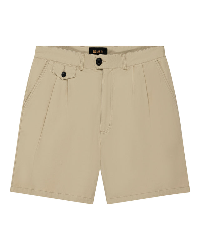 MALVO TWILL SHORT - SAFARI