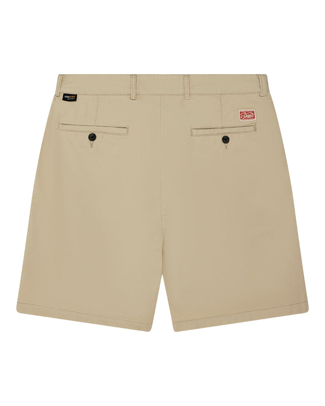 MALVO TWILL SHORT - SAFARI
