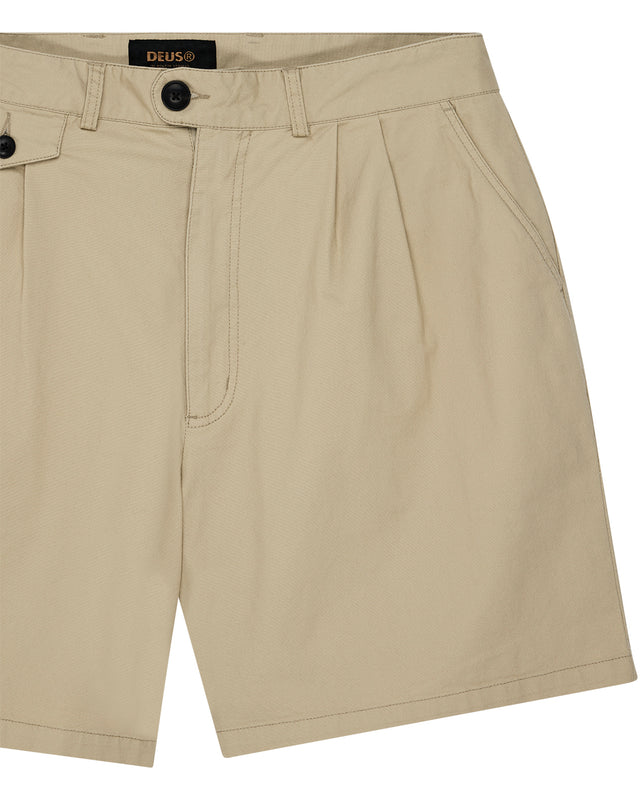 MALVO TWILL SHORT - SAFARI