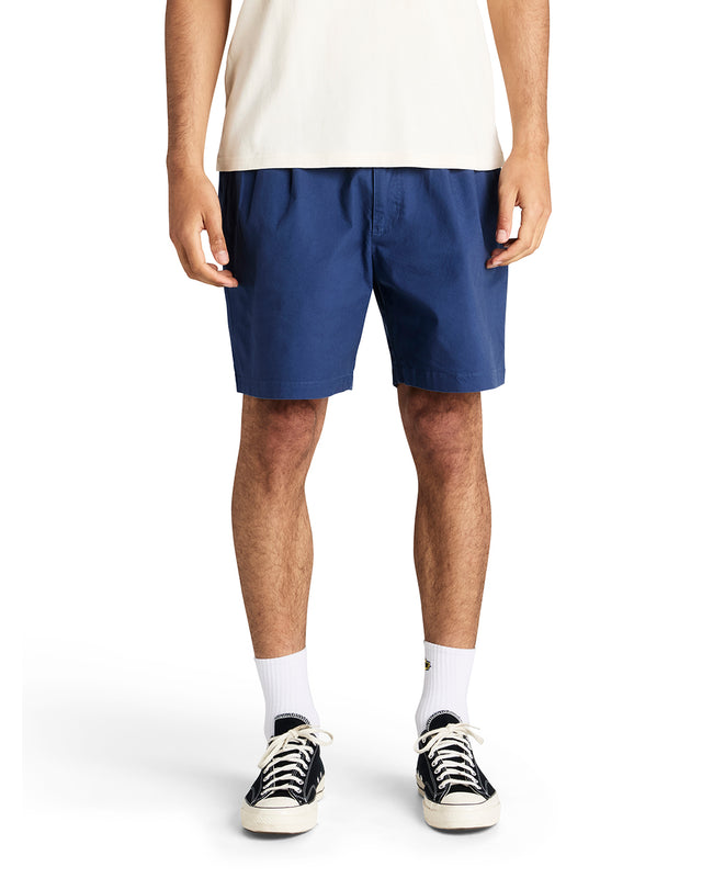 MALVO TWILL SHORT - MECHANIC BLUE