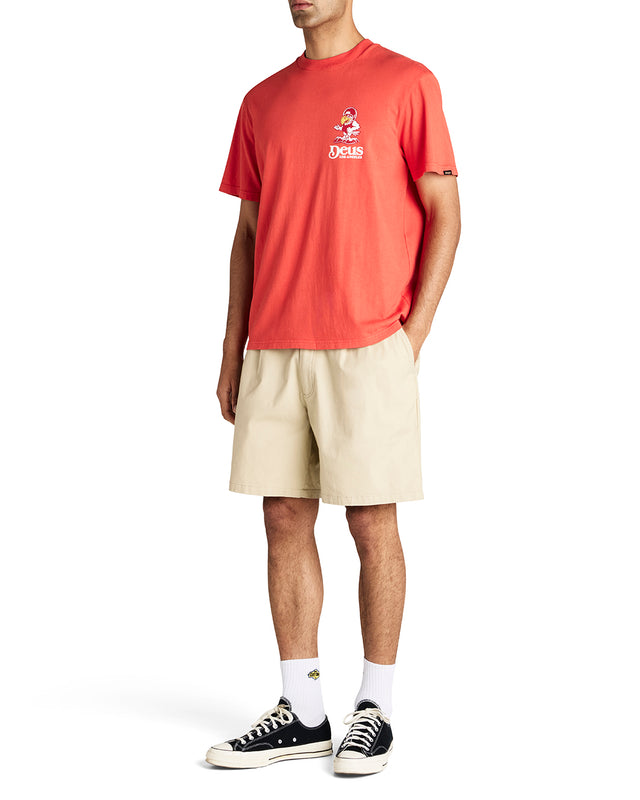 MALVO TWILL SHORT - SAFARI