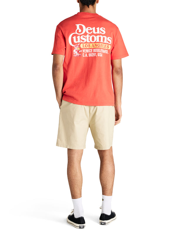 MALVO TWILL SHORT - SAFARI