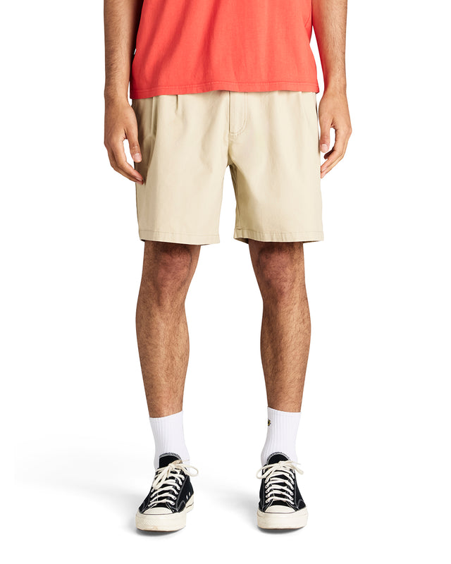 MALVO TWILL SHORT - SAFARI